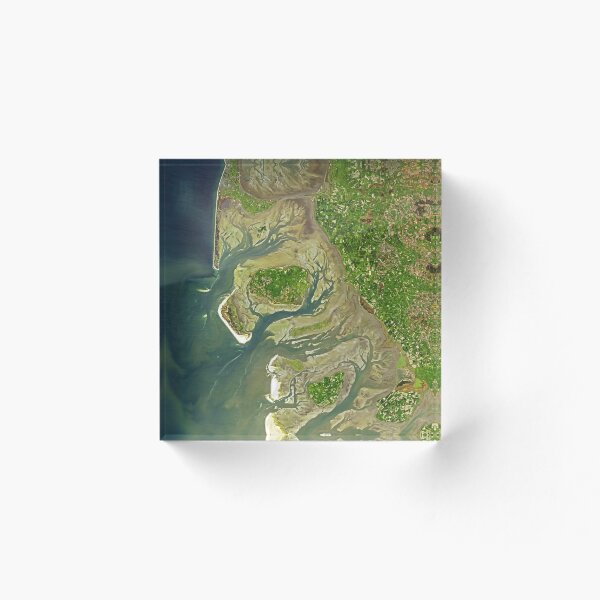 Aperçu de l'œuvre Côte de la mer des Wadden en Allemagne créée et vendue par Intrepix.