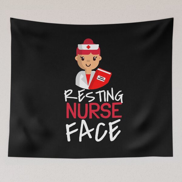 Item preview, Resting Nurse Face - Sarcastic Nurse designed and sold by jacks-tees.