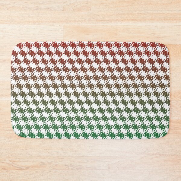 Item preview, Space Invader Dogtooth Pattern Red and Green Fade designed and sold by Quooki.