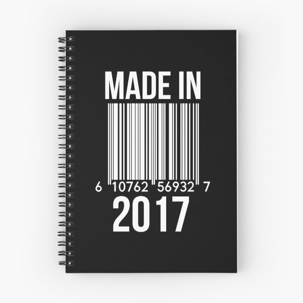 Item preview, Made In 2017 designed and sold by RandomStuffShop.