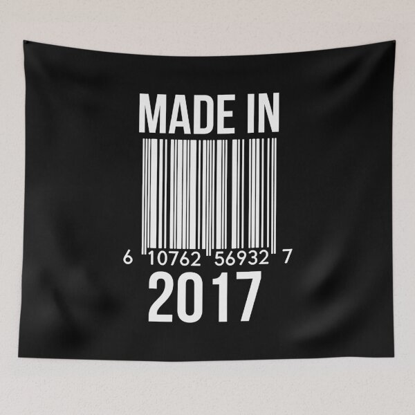 Item preview, Made In 2017 designed and sold by RandomStuffShop.