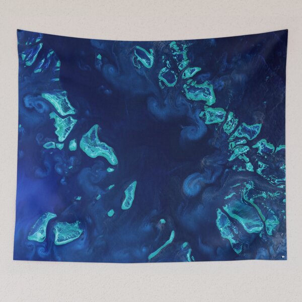 Item preview, Great Barrier Reef in Australia from space designed and sold by Intrepix.