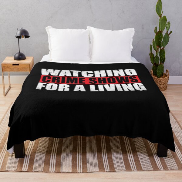 Item preview, Watching True Crime Shows For a Living designed and sold by AGhostOfAChance.