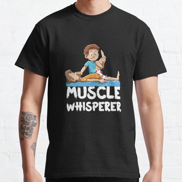 Item preview, Funny Physio Muscle Whisperer Cartoon designed and sold by melomedia.