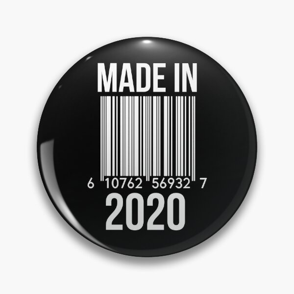 Item preview, Made In 2020 designed and sold by RandomStuffShop.