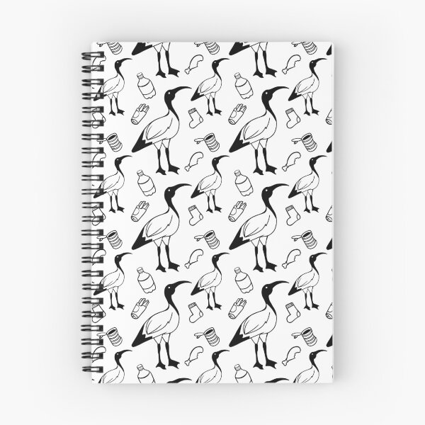Item preview, Bin Chicken Pattern : Black designed and sold by Griffywings.