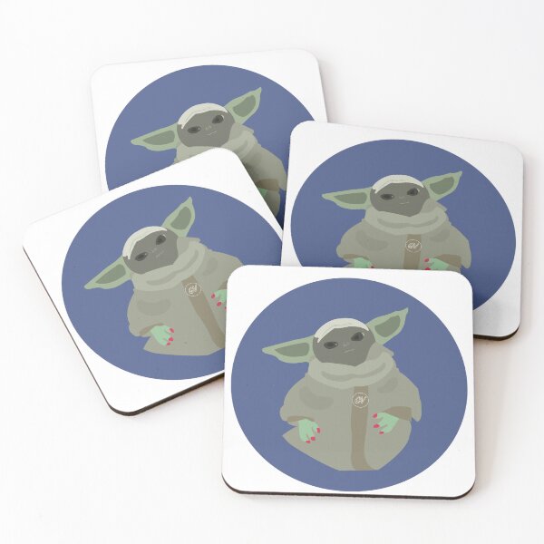 Item preview, Green Creature- blue background designed and sold by Blake Gottlieb.