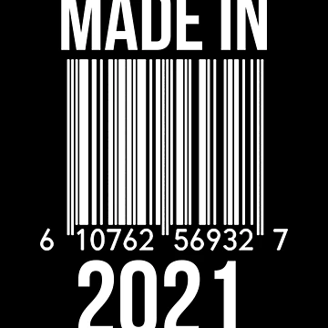 Artwork thumbnail, Made In 2021 by RandomStuffShop