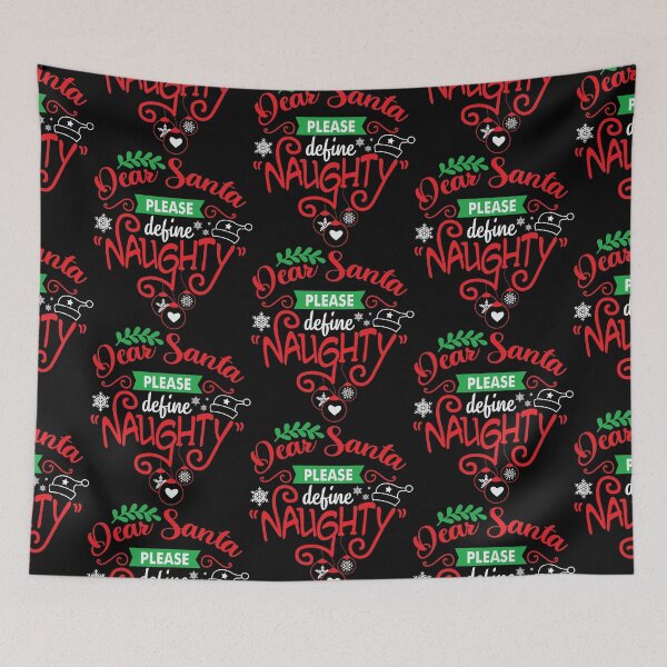 Item preview, Dear Santa Please Define Naughty designed and sold by ellis-vinyasa.