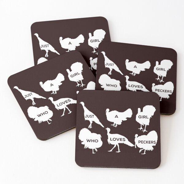 Item preview, JUST A GIRL WHO LOVES PECKERS designed and sold by teemaker24.