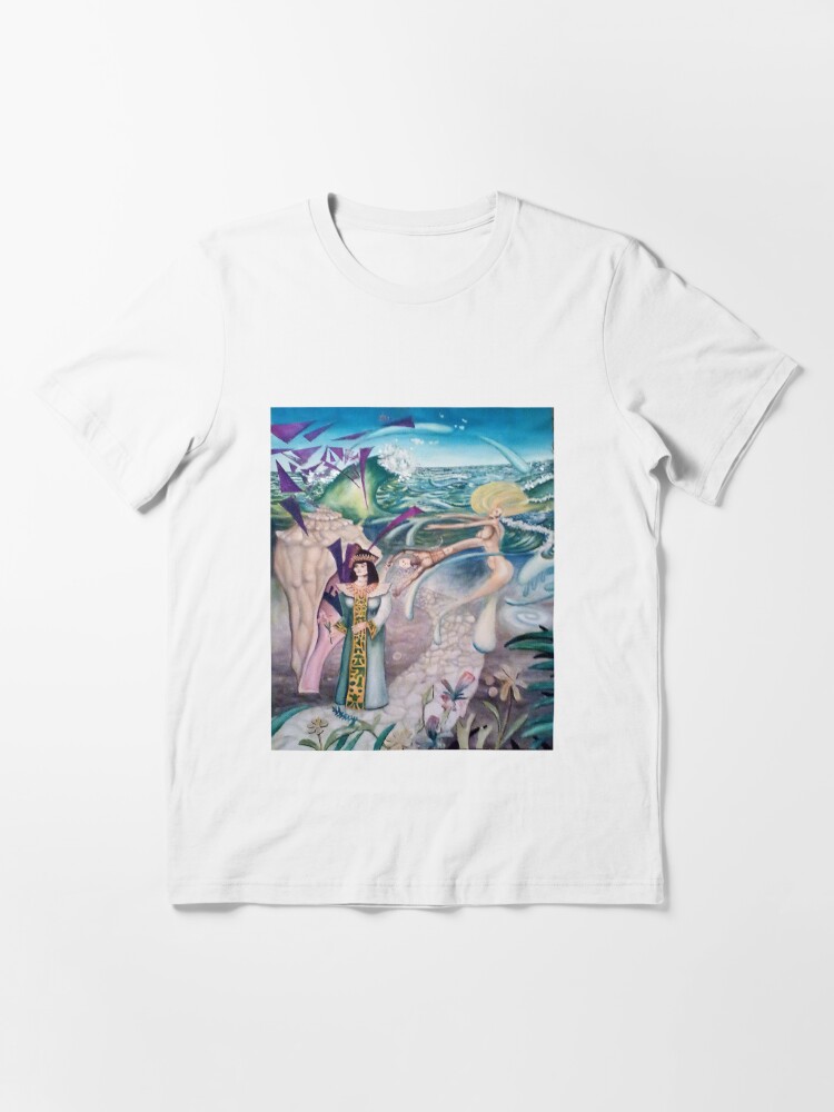 Essential T-Shirt, Seashell designed and sold by Davol White