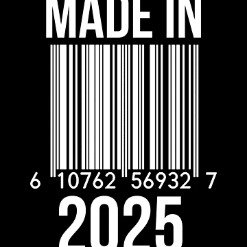 Artwork thumbnail, Made In 2025 by RandomStuffShop