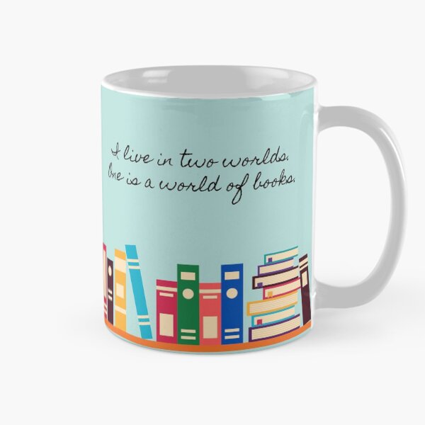 Item preview, A World of Books - Teal designed and sold by RebekahLanden.