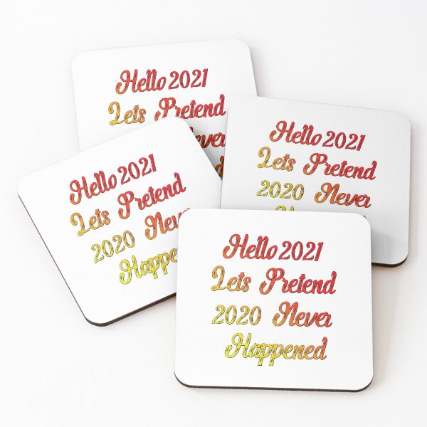 Item preview, Hello 2021 Lets Pretend 2020 Never Happened Funny Saying T-Shirt, Novelty Mom Gift, Gift Idea for Anniversary,Mother's Day, Father's Day,Thanksgiving, Christmas & New Year's Day. designed and sold by KHRO.
