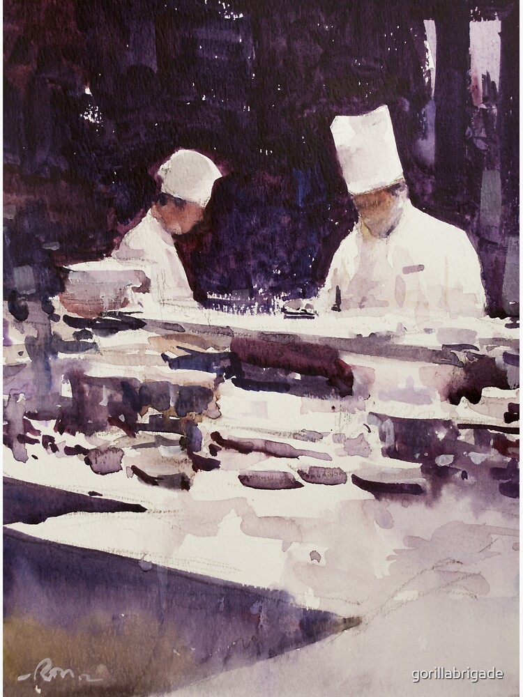 "Chef Life" Sticker by gorillabrigade Redbubble