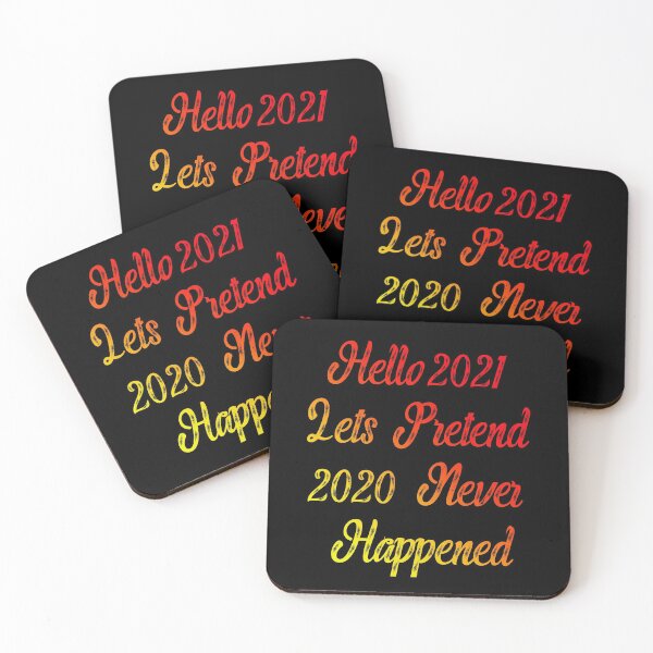 Item preview, Hello 2021 Lets Pretend 2020 Never Happened Funny Saying T-Shirt, Novelty Mom Gift, Gift Idea for Anniversary,Mother's Day, Father's Day,Thanksgiving, Christmas & New Year's Day. designed and sold by KHRO.
