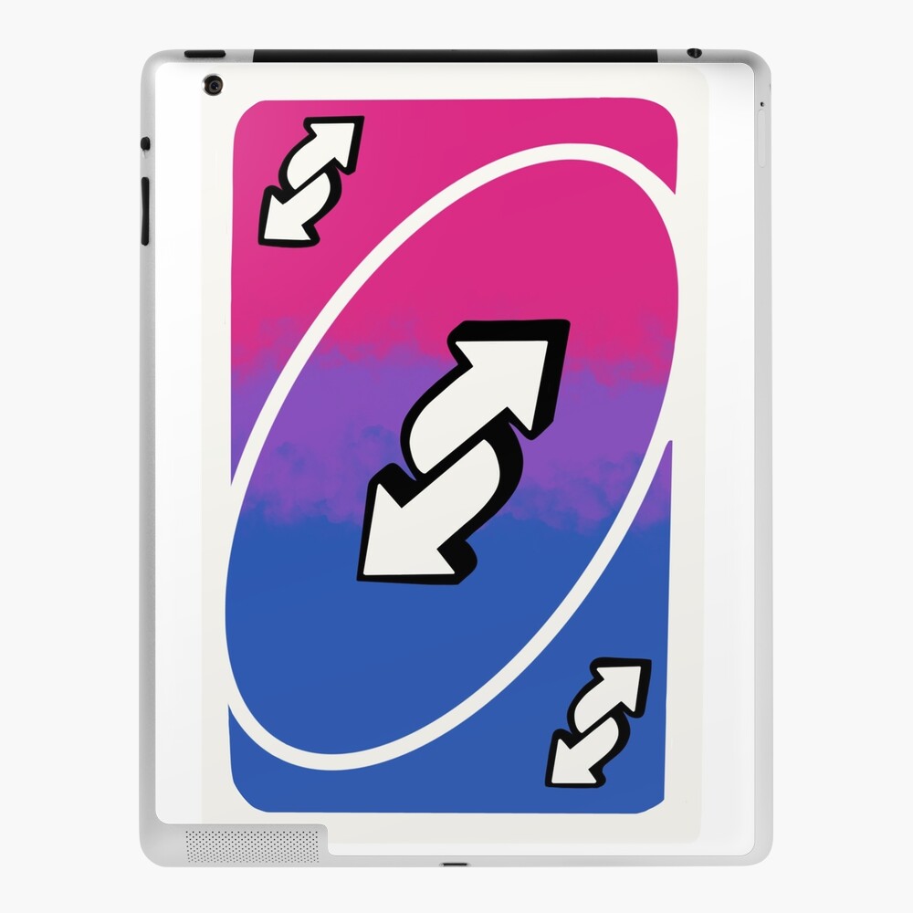 gay pride uno reverse card iPad Case & Skin for Sale by dallonashby