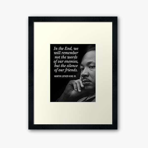 Aperçu de l'œuvre Citation de Martin Luther King Jr. créée et vendue par sourceoflife.