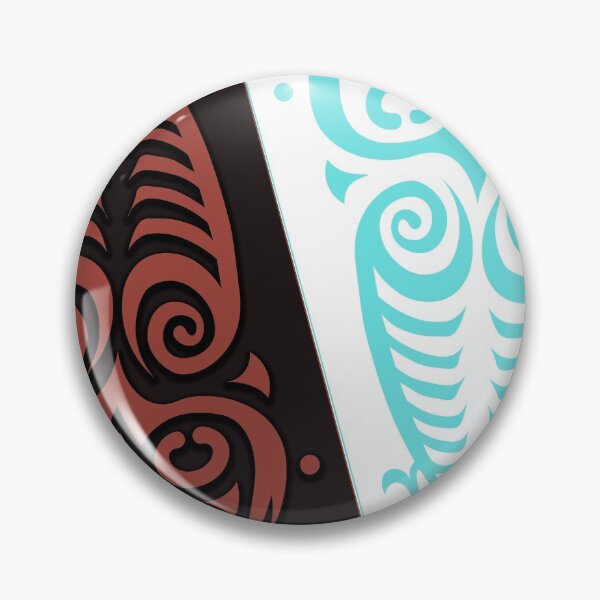 Item preview, Minimalist Raava and Vaatu Yin-Yang Style Illustration (Korra) designed and sold by shminoa.