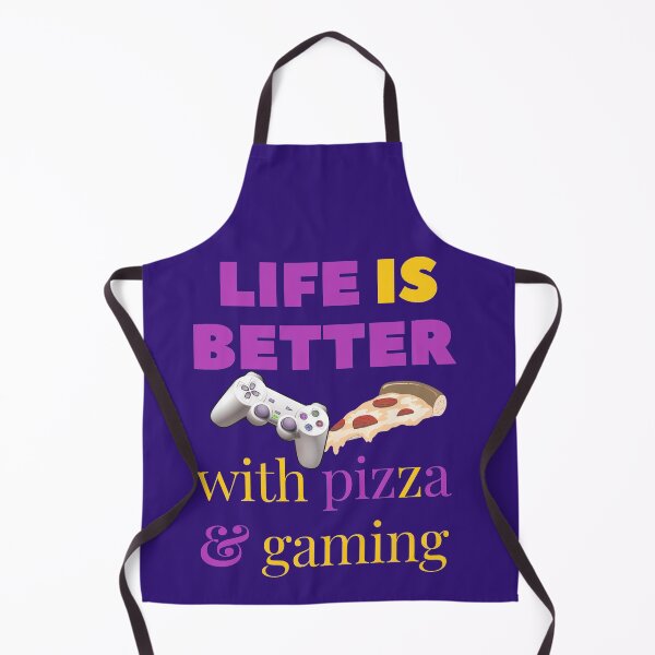 Item preview,  Life Is Better With Pizza And Gaming designed and sold by TeesFashion.
