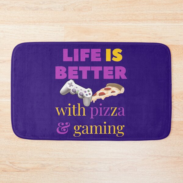 Item preview,  Life Is Better With Pizza And Gaming designed and sold by TeesFashion.