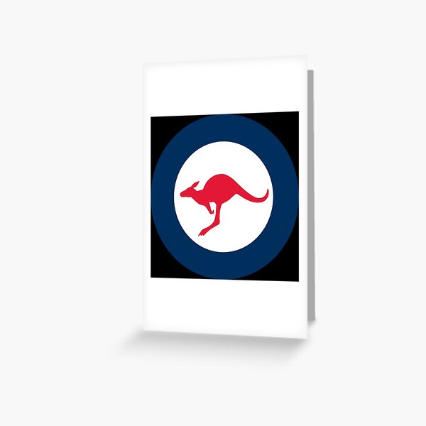 "Royal Australian Air Force Roundel" Greeting Card for Sale by