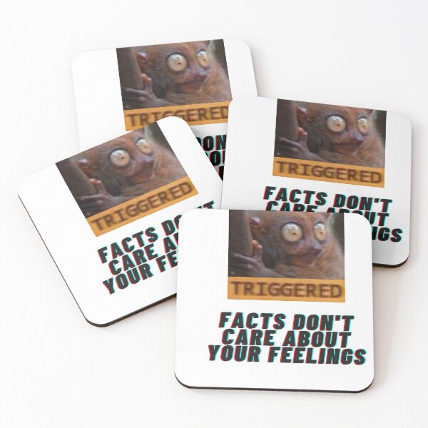 Item preview, Fact don't care about your feelings trigger warning Daily Wired Inspired designed and sold by juicekey3.