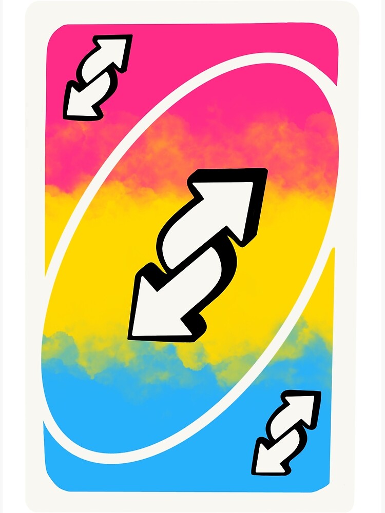 Gay Pride Uno Reverse Card | Greeting Card