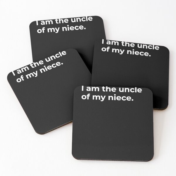 Item preview, I am the uncle of my niece. designed and sold by Fit & Fun  Gallery.