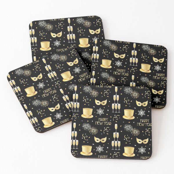 Item preview, Seamless new year's eve patterns graphic designed and sold by Openspace2020.