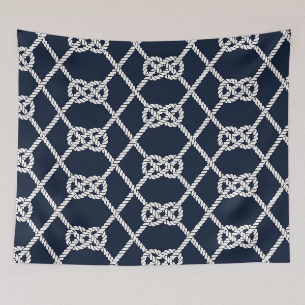 Item preview, Nauti Navy Rope Pattern3 designed and sold by klephotography.