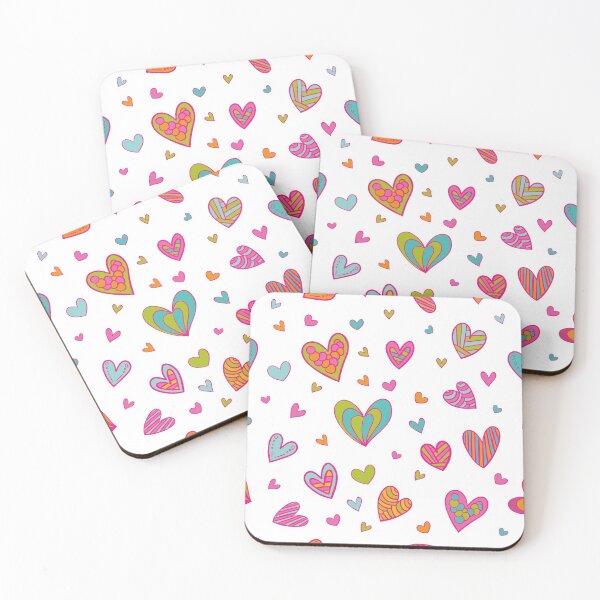 Item preview, Colorful love pattern designed and sold by yeamin0.