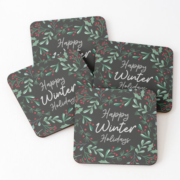 Item preview, Happy winter holidays designed and sold by crissenshop.
