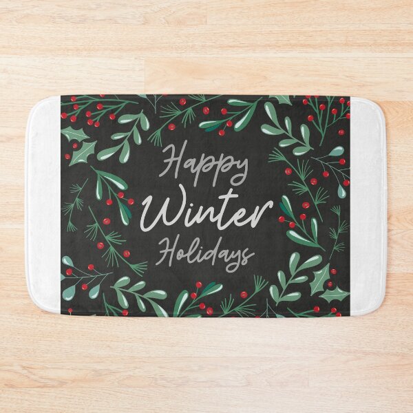 Item preview, Happy winter holidays designed and sold by crissenshop.