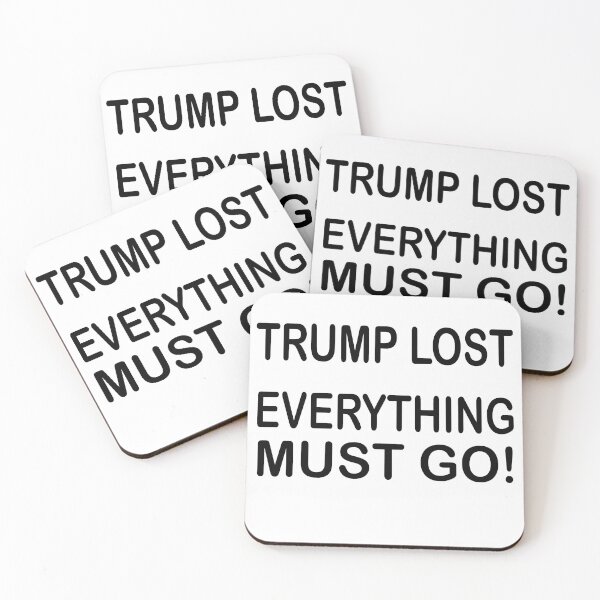 Item preview, Trump Lost Everything Must Go designed and sold by HINDAM4U.