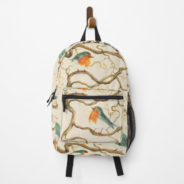 Robin In The Corkscrew Backpack