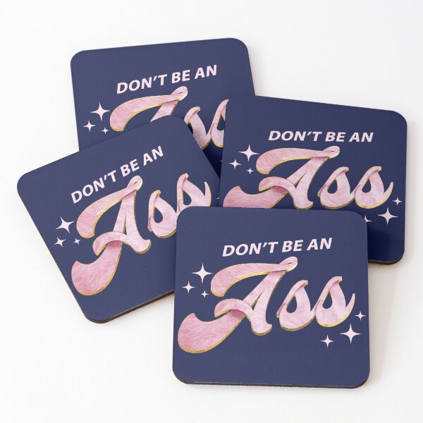 Item preview, "Don't be an ASS" art design designed and sold by AznavourByKarin.