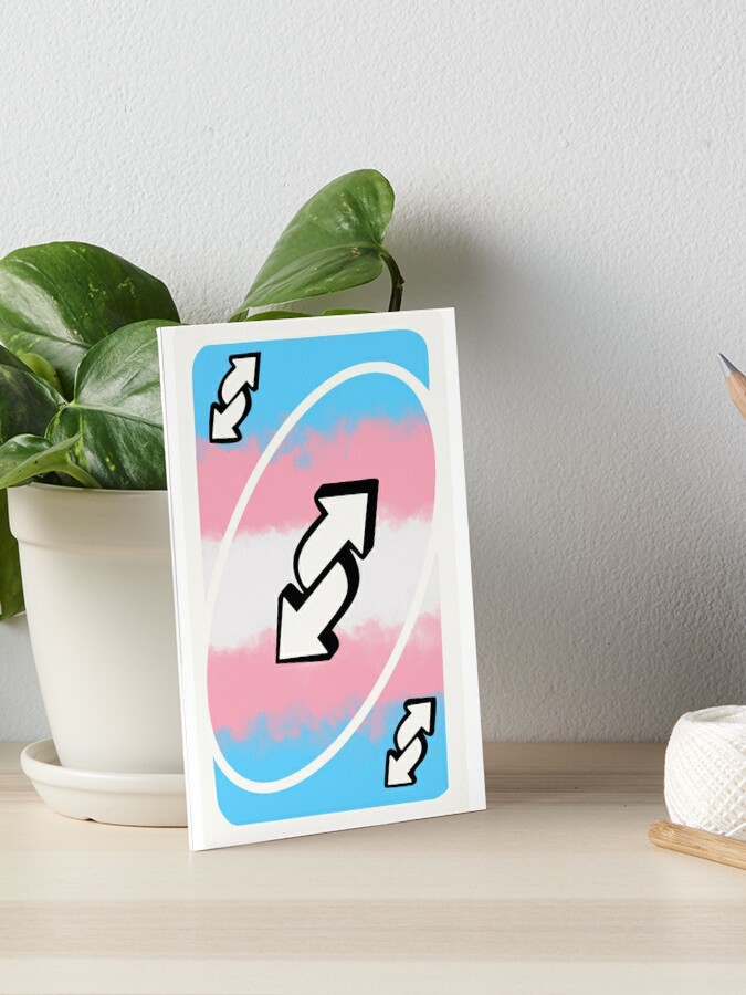 Gay Pride Uno Reverse Card Sticker for Sale by MlemingFox101