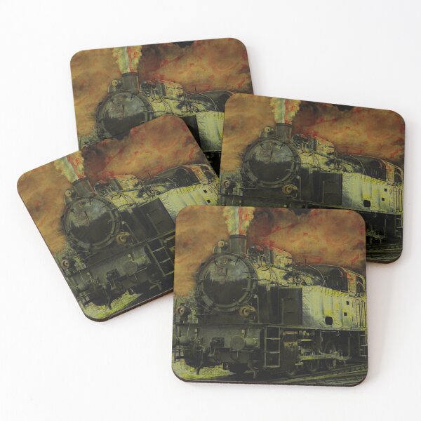 Artikelvorschau, Rail Blazer - Vintage Dampfzug entworfen und verkauft von NaturePrints.