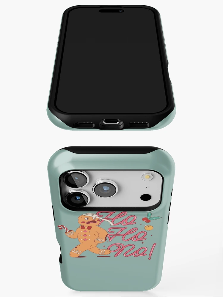 Thumbnail 3 of 4, iPhone Case, GINGERBREAD RUNNER designed and sold by Bombastik.