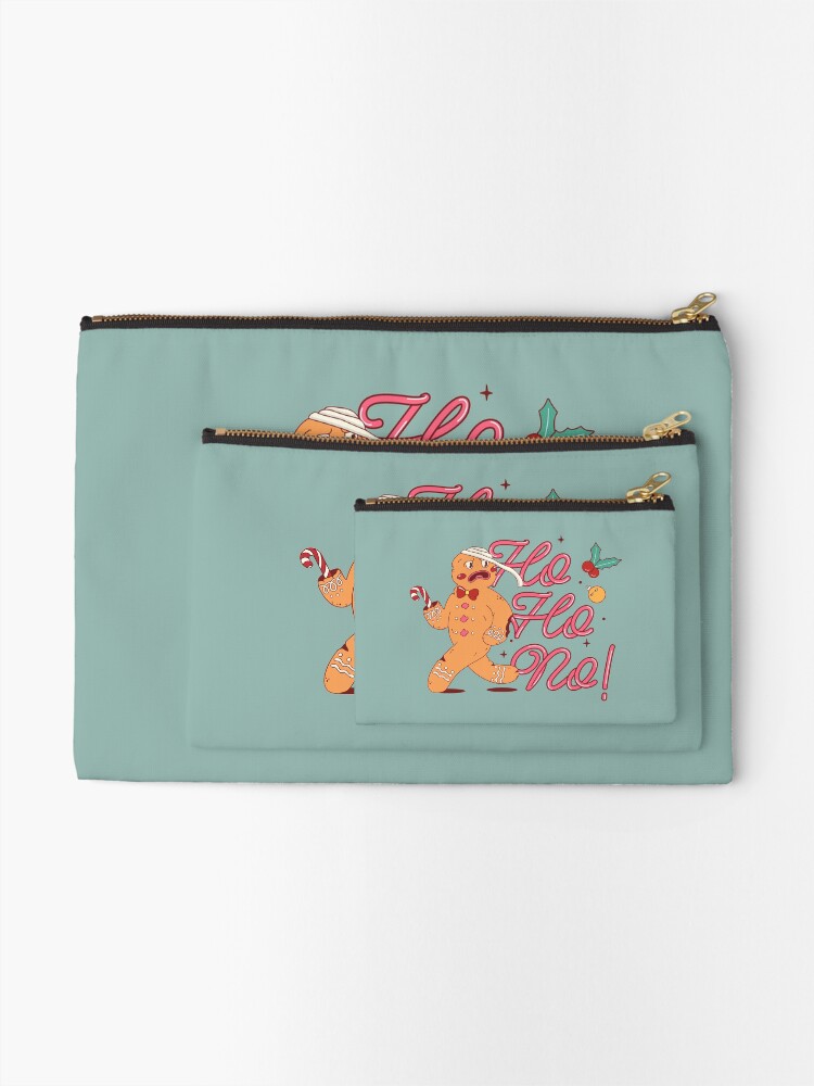Thumbnail 2 of 4, Zipper Pouch, GINGERBREAD RUNNER designed and sold by Bombastik.