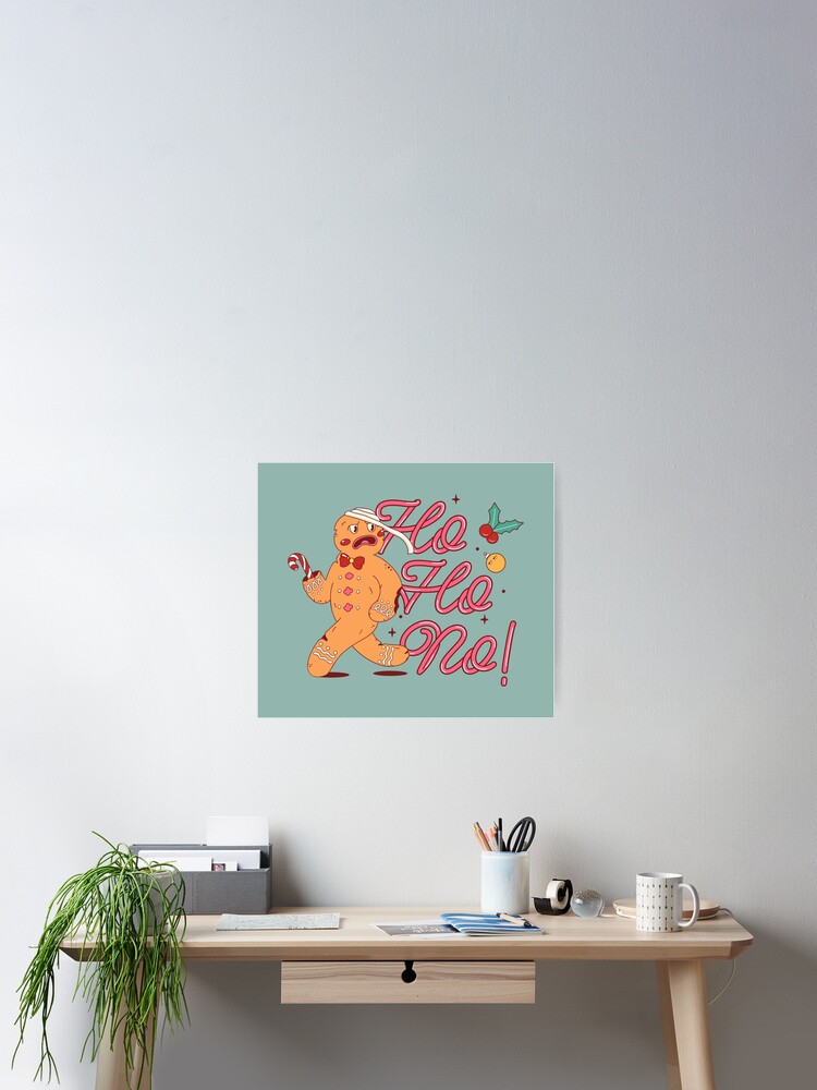 Thumbnail 2 of 3, Poster, GINGERBREAD RUNNER designed and sold by Bombastik.