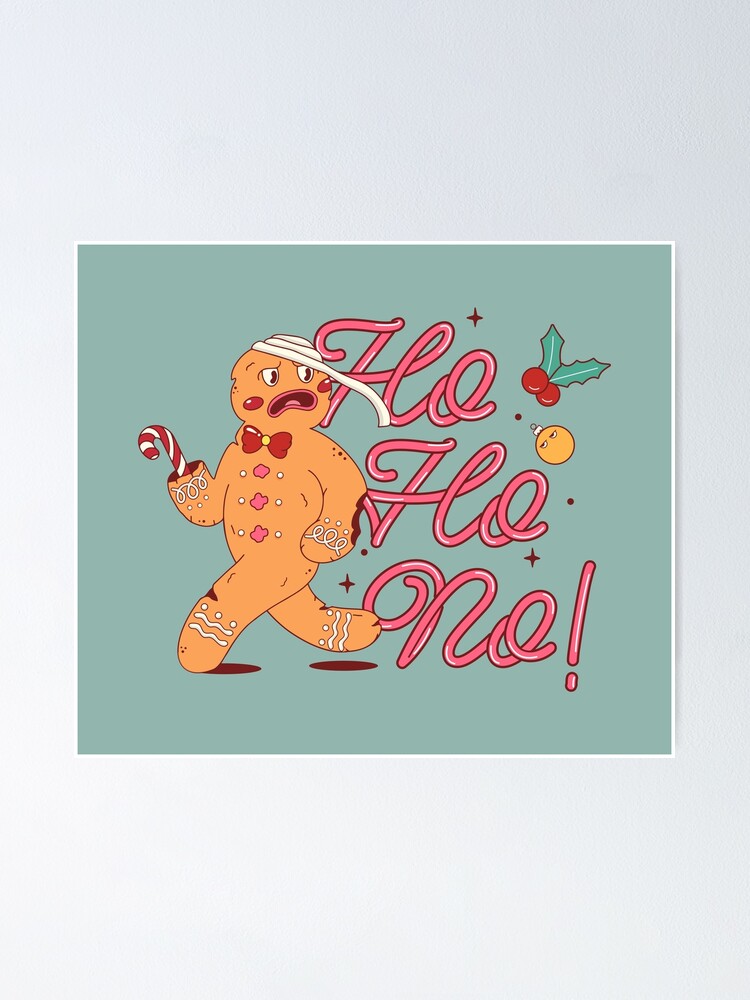 Thumbnail 1 of 3, Poster, GINGERBREAD RUNNER designed and sold by Bombastik.