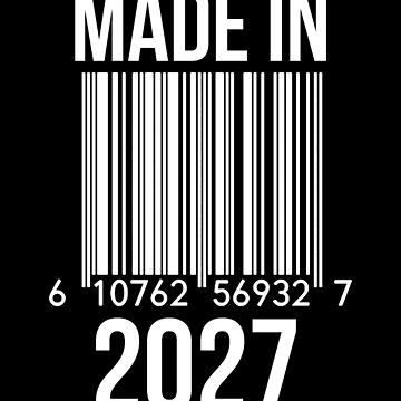 Artwork thumbnail, Made In 2027 by RandomStuffShop
