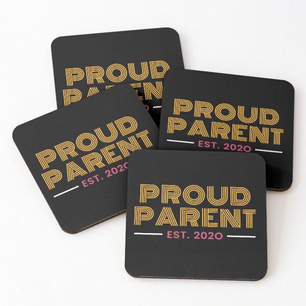 Item preview, PROUD PARENT EST. 2020 designed and sold by stuff-n-stuff.