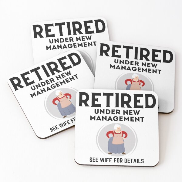 Item preview, Retired Under New Management See Wife For Details designed and sold by 2MdesignStore.