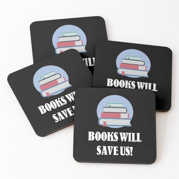 Item preview, Books will save us! designed and sold by 360DESIGNING.