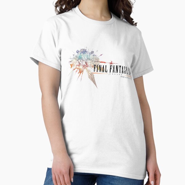 Vista previa del artículo con la obra «Logotipo de Final Fantasy XIV», diseñado y vendido por rhodry.