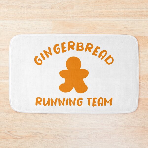 Item preview, Gingerbread Running Team - Funny Cute Gingerbread designed and sold by Seth's Tees.