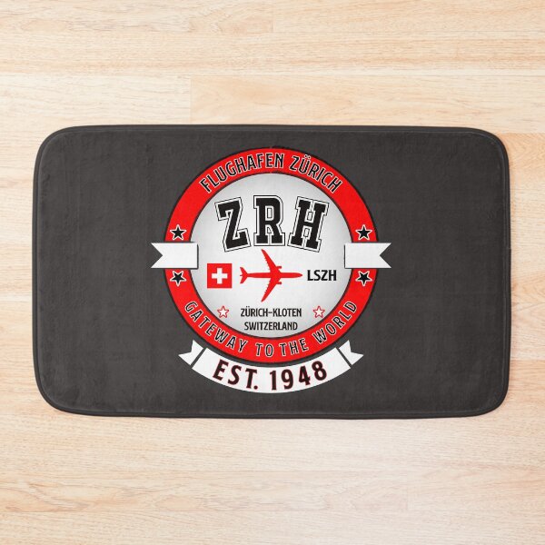 Item preview, ZRH Airport Zürich Switzerland - Vintage Design designed and sold by FouDeeziner.